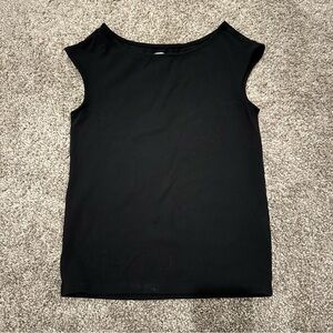 madewell scoopneck cap sleeve tee